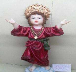 供應廠家直銷 樹脂工藝品 神童立體家居擺件與工藝扇的完美結合